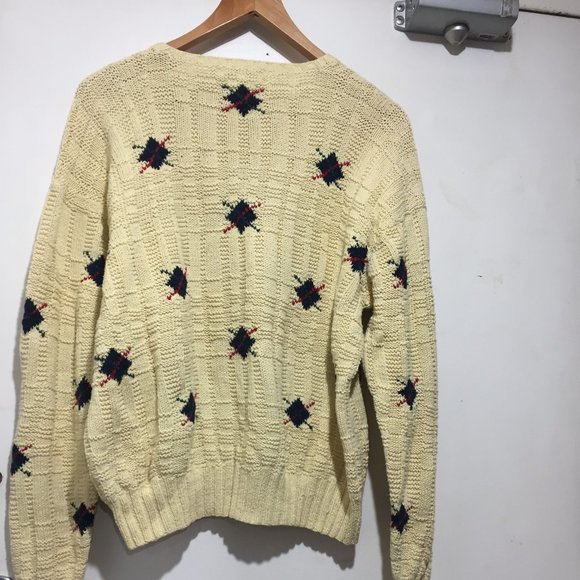 VINTAGE POLO by RALPH LAUREN KNITTED SWEATERS SIZE L - Picture 5 of 8